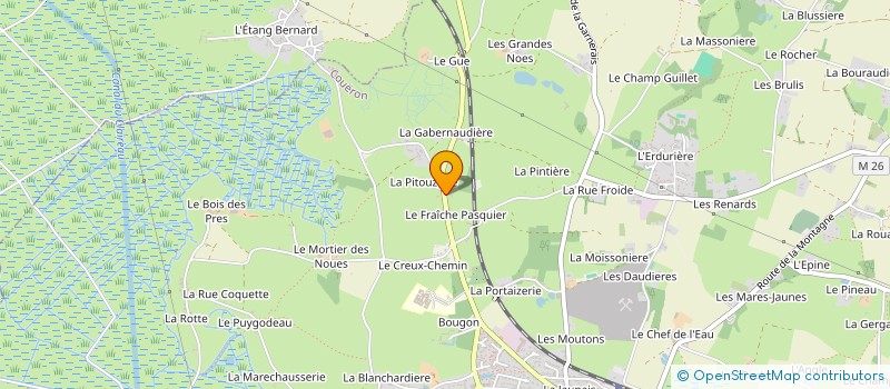 localisation de l'entreprise SOYEZ-PRADINES à COUERON