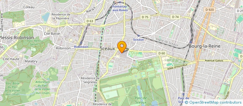localisation de l'entreprise SOYEZ ZELE à SCEAUX