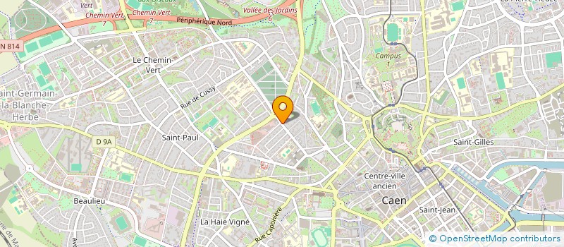 localisation de l'entreprise SOYHUCE à CAEN