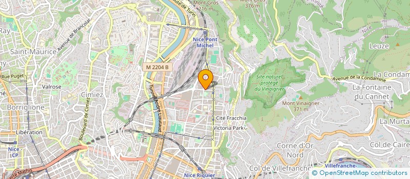 localisation de l'entreprise SOYILD à NICE
