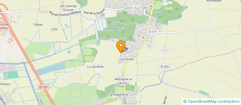 localisation de l'entreprise SOYLER  SALLES-SUR-MER