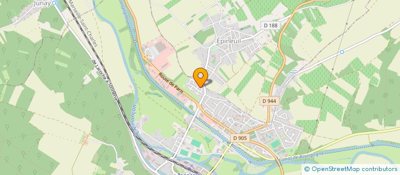 localisation de l'entreprise SOYOCO  TONNERRE