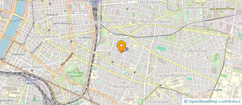 localisation de l'entreprise SOYONS DESINVOLTES PRODUCTIONS  LYON