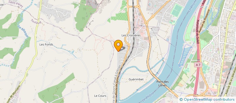 localisation de l'entreprise SOYONS PONT DES LONES - SPDL à SOYONS
