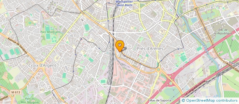 localisation de l'entreprise SOYONS SOLIDAIRES à MONTPELLIER