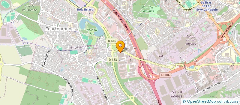 localisation de l'entreprise SOYOU AUTO  LISSES