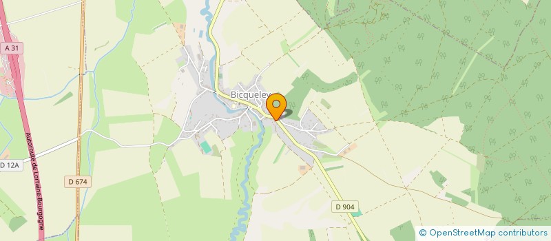 localisation de l'entreprise SOYOUZ  BICQUELEY