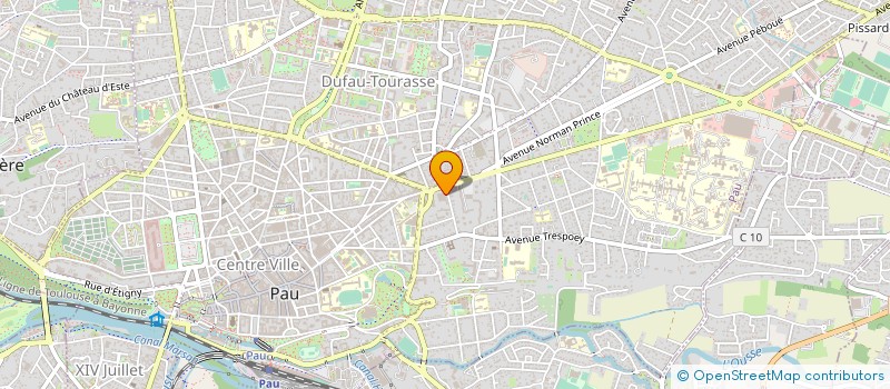 localisation de l'entreprise SOYP à PAU