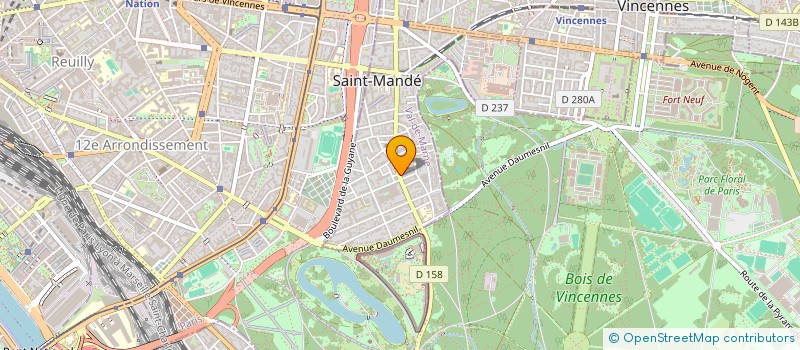 localisation de l'entreprise SOYU SPORTS  SAINT-MANDE