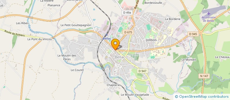 localisation de l'entreprise SOZ KEBABS  CONDAT-SUR-VIENNE