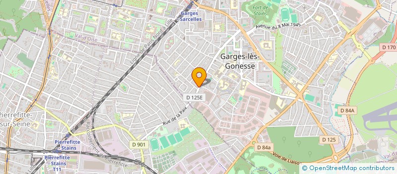 localisation de l'entreprise SOZAF LOCATION  GARGES-LES-GONESSE