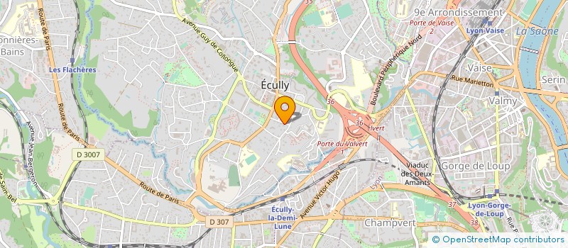 localisation de l'entreprise SP 13 SOCIETE DE PARTICIPATIONS  ECULLY