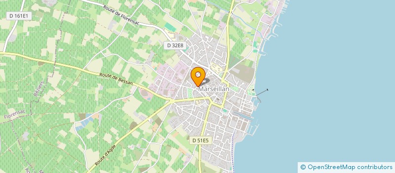 localisation de l'entreprise SP à MARSEILLAN