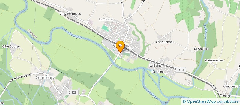 localisation de l'entreprise SP  CHANIERS