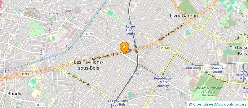 localisation de l'entreprise SP 93 à LES PAVILLONS-SOUS-BOIS