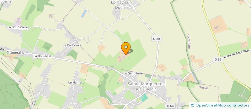 localisation de l'entreprise SP  EPINAY-SUR-DUCLAIR