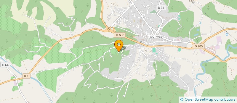 localisation de l'entreprise SP'ARROW  CAMPS-LA-SOURCE