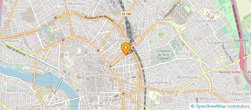 localisation de l'entreprise SP ASSOCIES à TOULOUSE