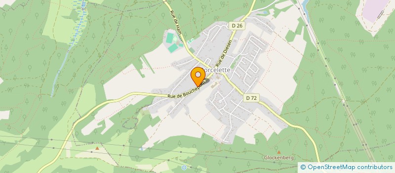 localisation de l'entreprise SP ASSOCIES  PORCELETTE