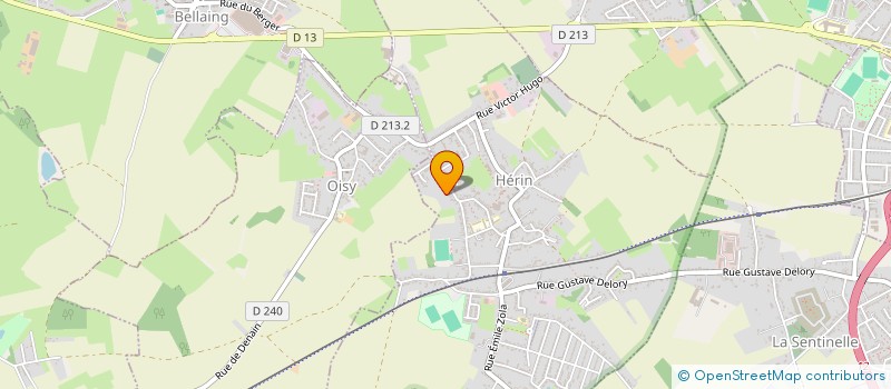 localisation de l'entreprise SP AUTO  HERIN