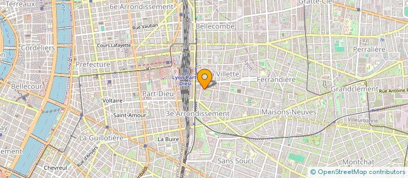 localisation de l'entreprise SP AVENIR DUCLOS CHANT TIARET  LYON