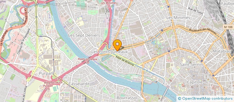 localisation de l'entreprise SP BASTIDE MASSIGNAN à TOULOUSE