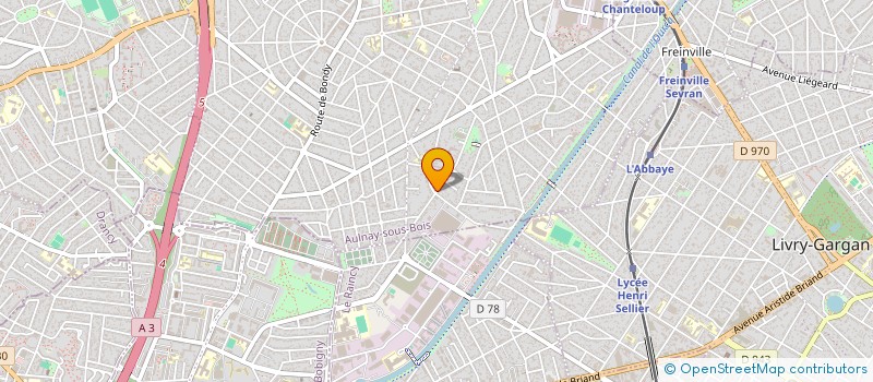 localisation de l'entreprise SP BAT à AULNAY-SOUS-BOIS