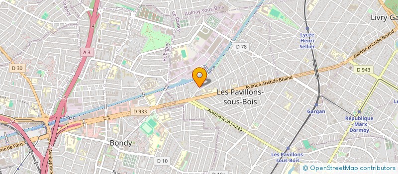localisation de l'entreprise SP BAT à LES PAVILLONS-SOUS-BOIS