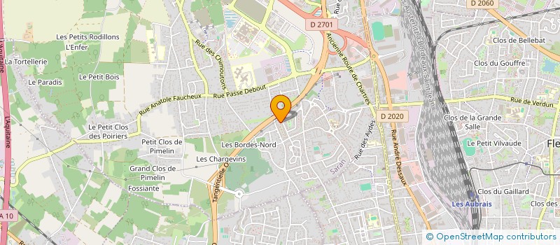 localisation de l'entreprise SP.BAT SARL à SARAN