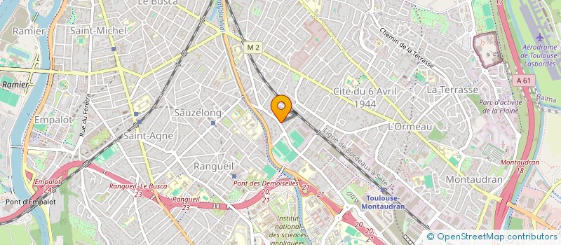 localisation de l'entreprise SP BOUYGUES ET BISSEUIL à TOULOUSE