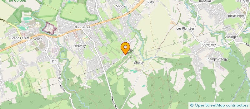 localisation de l'entreprise SP-CARRE  SCIEZ