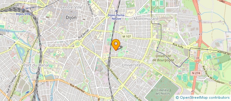 localisation de l'entreprise SP CONCIERGERIE  DIJON