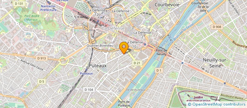 localisation de l'entreprise SP CONSEIL  PARIS