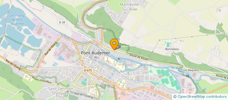 localisation de l'entreprise SP CONSEILS  PONT-AUDEMER