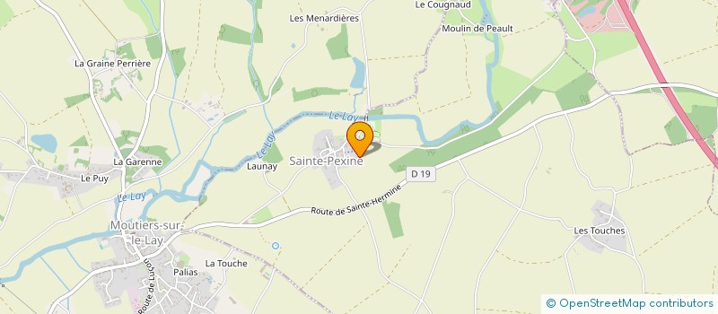 localisation de l'entreprise SP CONSTRUCTION  SAINTE-PEXINE