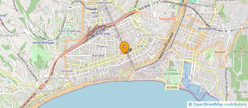 localisation de l'entreprise SP CONSULTING à NICE