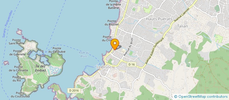 localisation de l'entreprise SP CONSULTING à SIX-FOURS-LES-PLAGES
