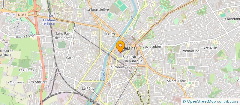 localisation de l'entreprise SP CONSULTING  LE MANS