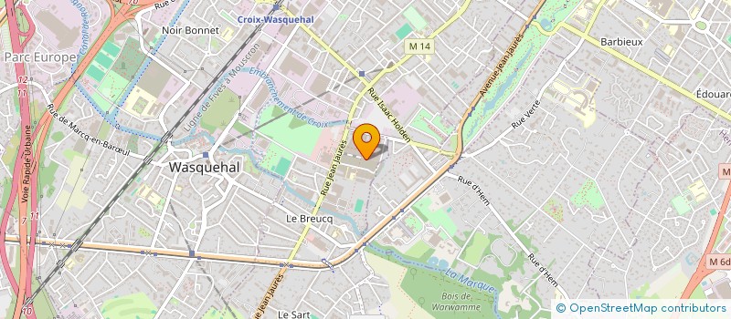 localisation de l'entreprise SP CONSULTING à VILLENEUVE-D'ASCQ