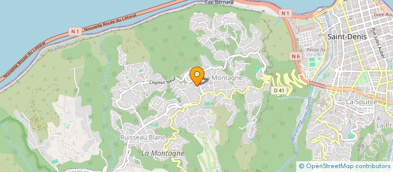 localisation de l'entreprise SP COORDINATION à SAINT-DENIS