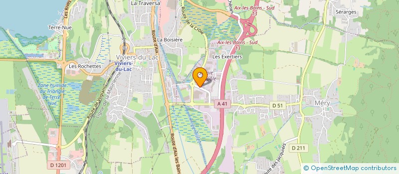 localisation de l'entreprise SP CROISSANCE à MERY