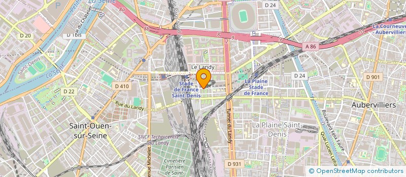localisation de l'entreprise SP DATA & BUSINESS CENTRIC SASU à SAINT-DENIS