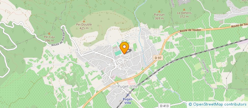 localisation de l'entreprise SP DISTRIBUTION  PUGET-VILLE