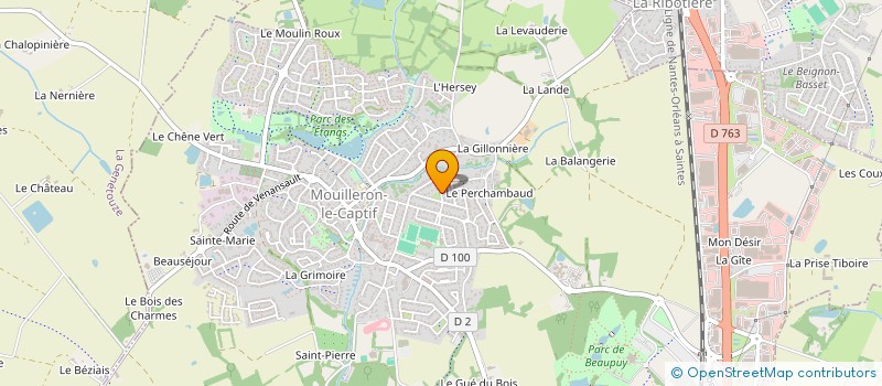 localisation de l'entreprise SP DRIVE à ROCHE SUR YON (LA)