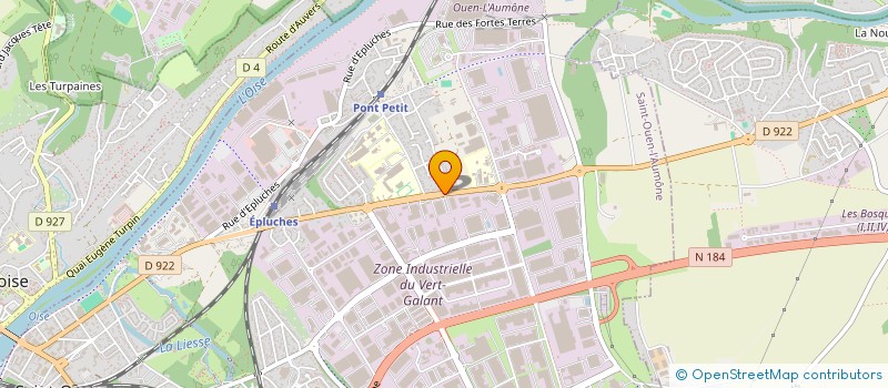 localisation de l'entreprise SP ELEC à SAINT-OUEN-L'AUMONE