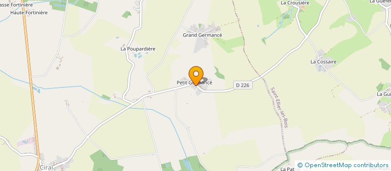 localisation de l'entreprise SP-ELEC à CIRAL