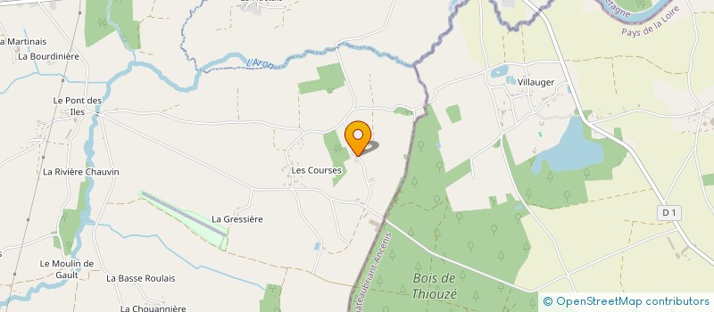 localisation de l'entreprise SP ENVIRONNEMENT  LA DOMINELAIS