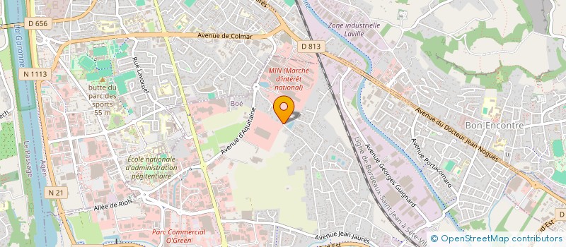 localisation de l'entreprise SP EVENT'S  BOE