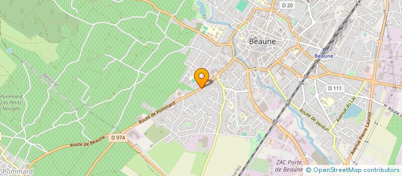 localisation de l'entreprise SP EXPANSION à BEAUNE