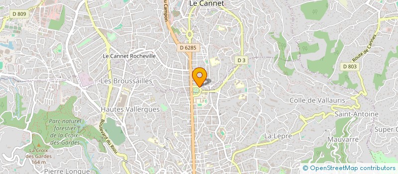 localisation de l'entreprise SP FAMILY à LE CANNET